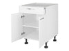 2 Door, 1 Drawer Base Cabinet