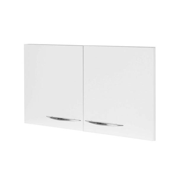 2 Door Over Fridge Cabinet WHITE DOOR FRONTS ONLY