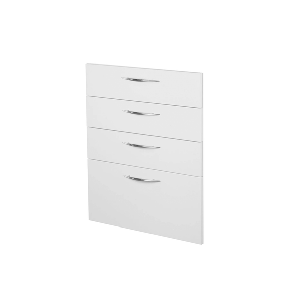 4 Drawer Base Cabinet WHITE DRAWER FRONTS ONLY