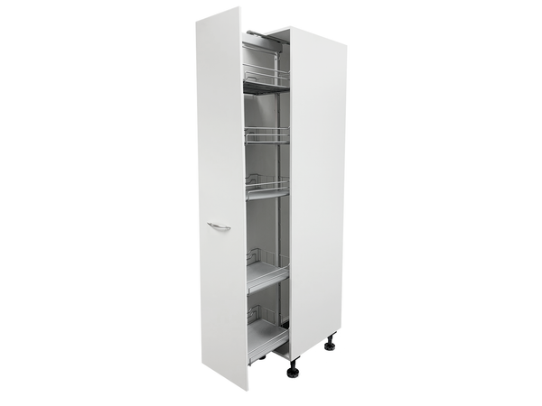 1 Door Tall Cabinet with Pullout Pantry