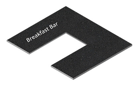Breakfast Bar on Left
