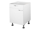 1 Door, 1 Drawer Base Cabinet with Adjustable Feet