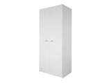 2 Door Tall Wardrobe Cabinet