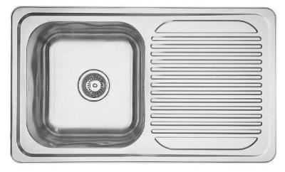 Mercer Horizon Single Sink with Drainer (EH102)