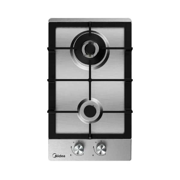 Midea 30cm 2 Burner S/S Gas Cooktop