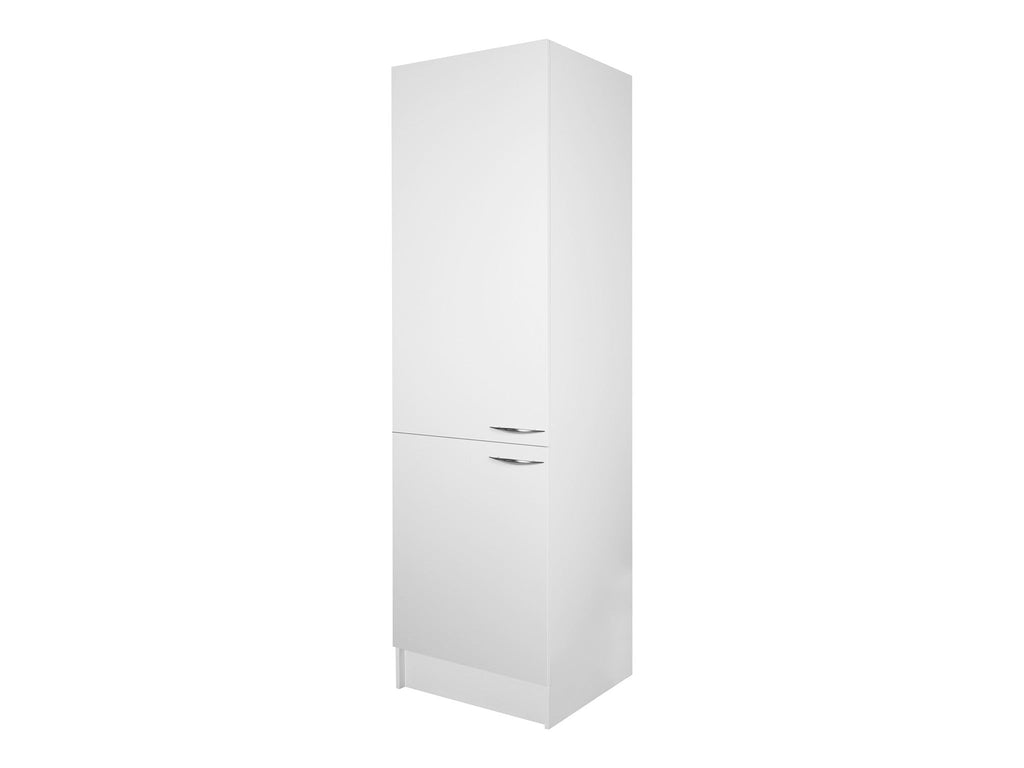 Split 2 Door Tall Cabinet with Integrated Toe Kick