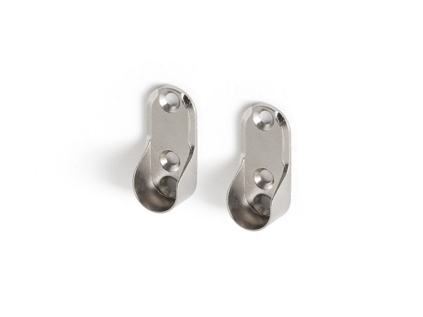 Wardrobe Hanging Rail Wall Support (Pair)