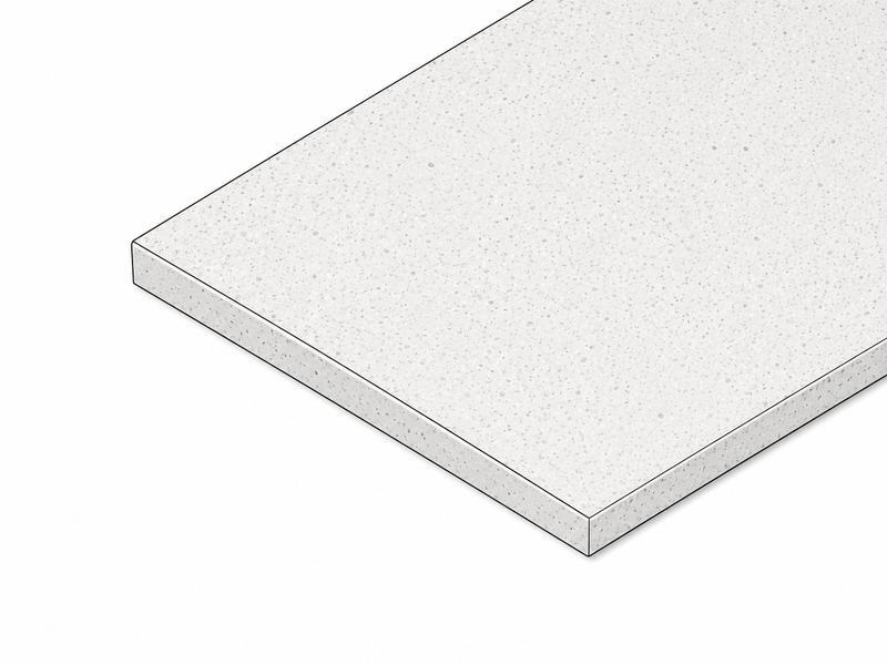 How to apply laminate benchtop end finishing