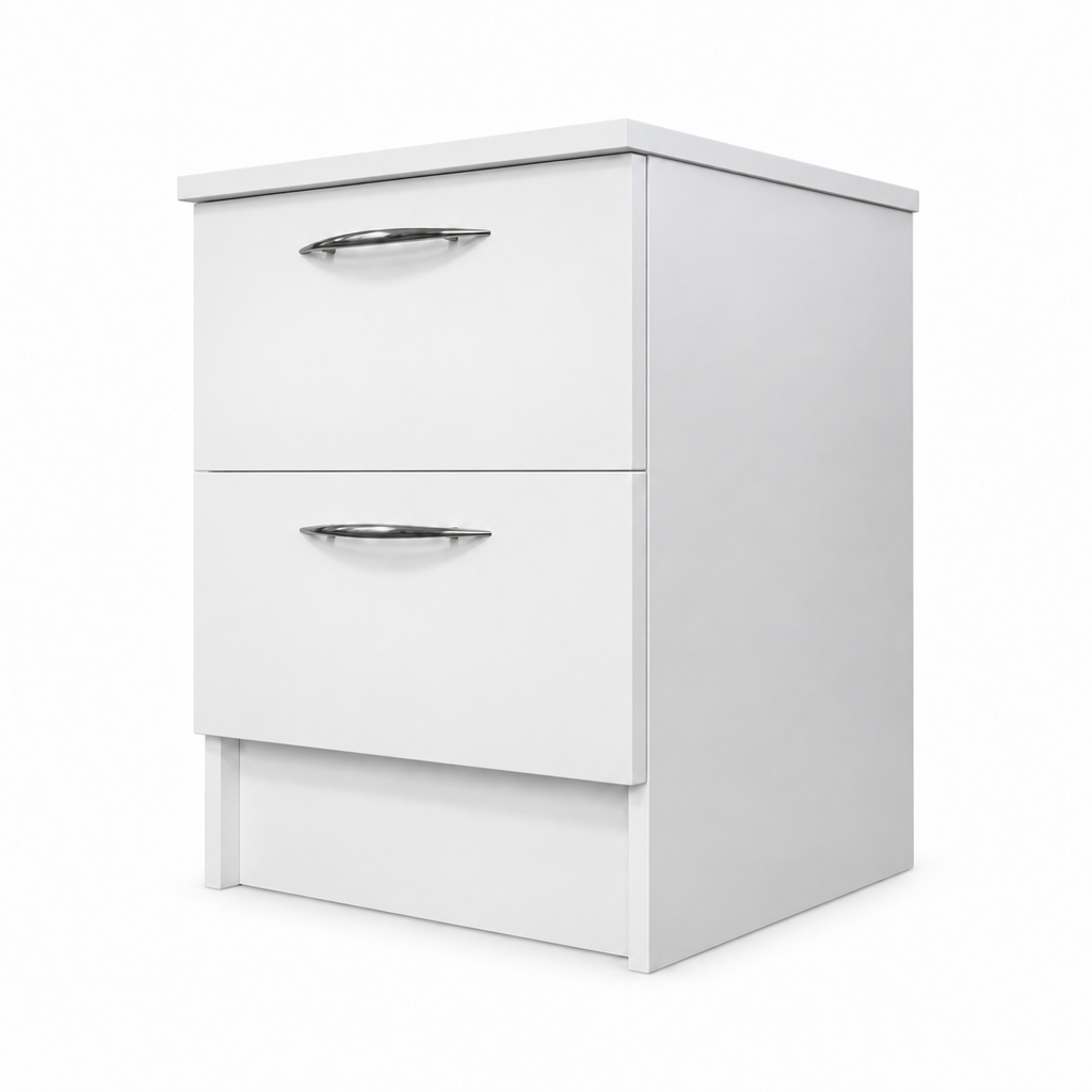 2 Drawer Base Bedside Cabinet