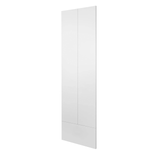 2 Door, 1 Drawer Tall Wardrobe Cabinet WHITE FRONTAGE ONLY