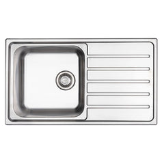 Mercer Urban Single Sink with Drainer (UBD40.41)