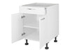 2 Door, 1 Drawer Base Cabinet COLOUR FRONTAGE ONLY
