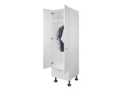 2 Door, 1 Drawer Tall Wardrobe Cabinet COLOUR