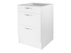 3 Drawer Base Cabinet WHITE FRONTAGE ONLY