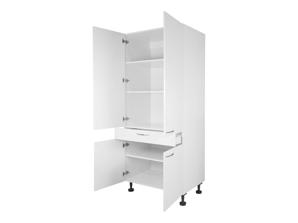 4 Door, 1 Drawer Tall Cabinet - Adjustable Feet