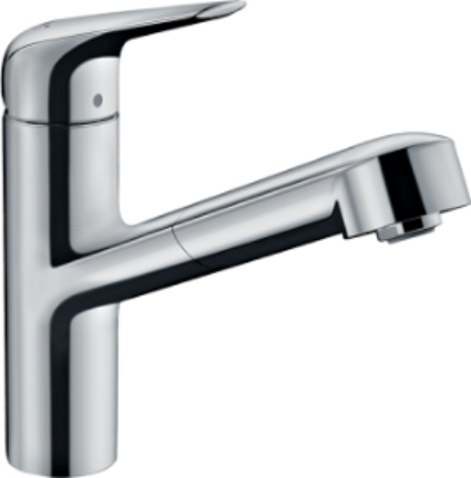 Hansgrohe M427 Sink Mixer with Pull-out Spray