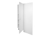 Blind 1 Door Tall Cabinet WHITE  FRONTAGE ONLY