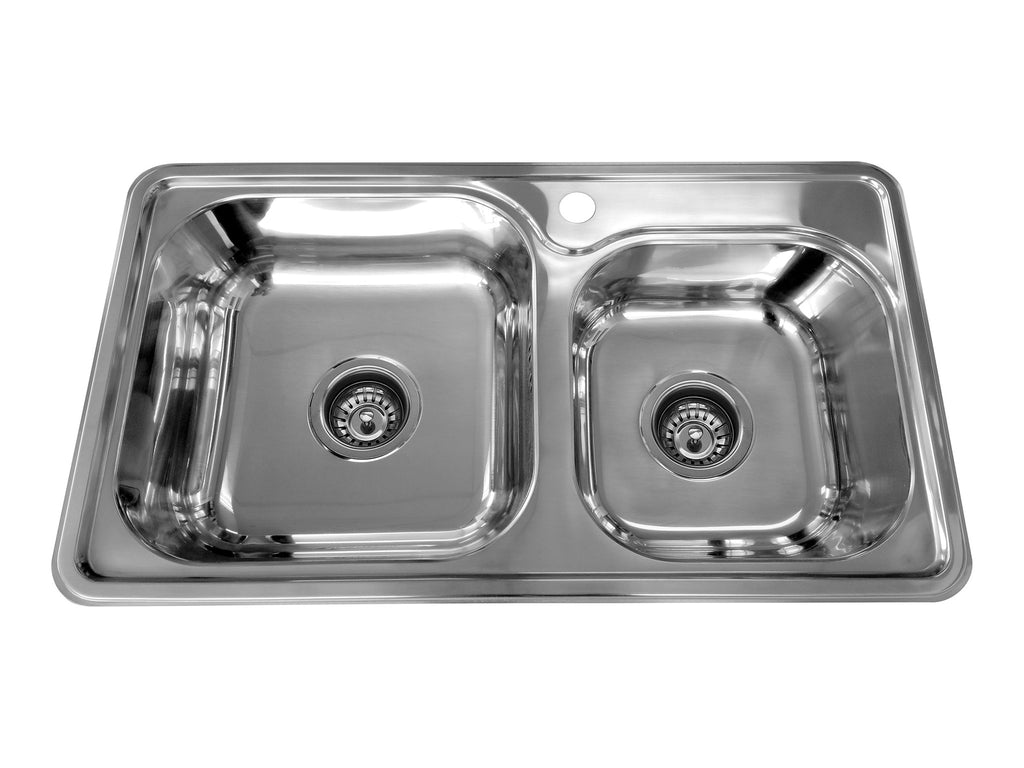 CETO Double Sink without Drainer