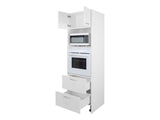 2 Door Tall Oven Microwave Tower COLOUR