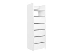 Wardrobe Tower with Drawers
